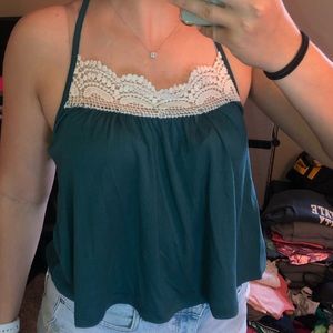 LA Hearts Lace Tank Top